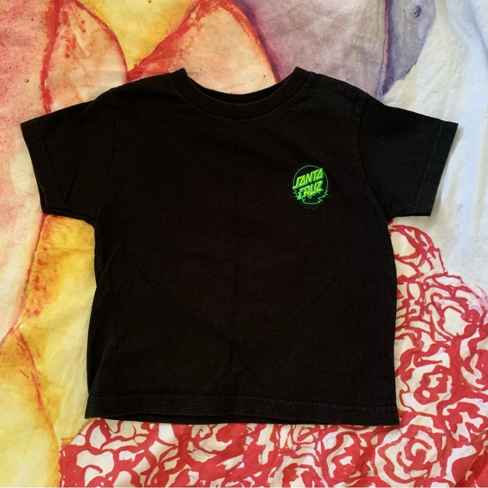 Santa Cruz Skateboard toddler tee